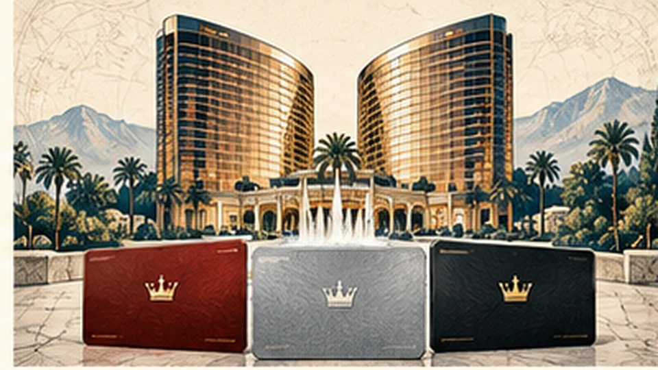 Editorial illustration for Wynn Rewards